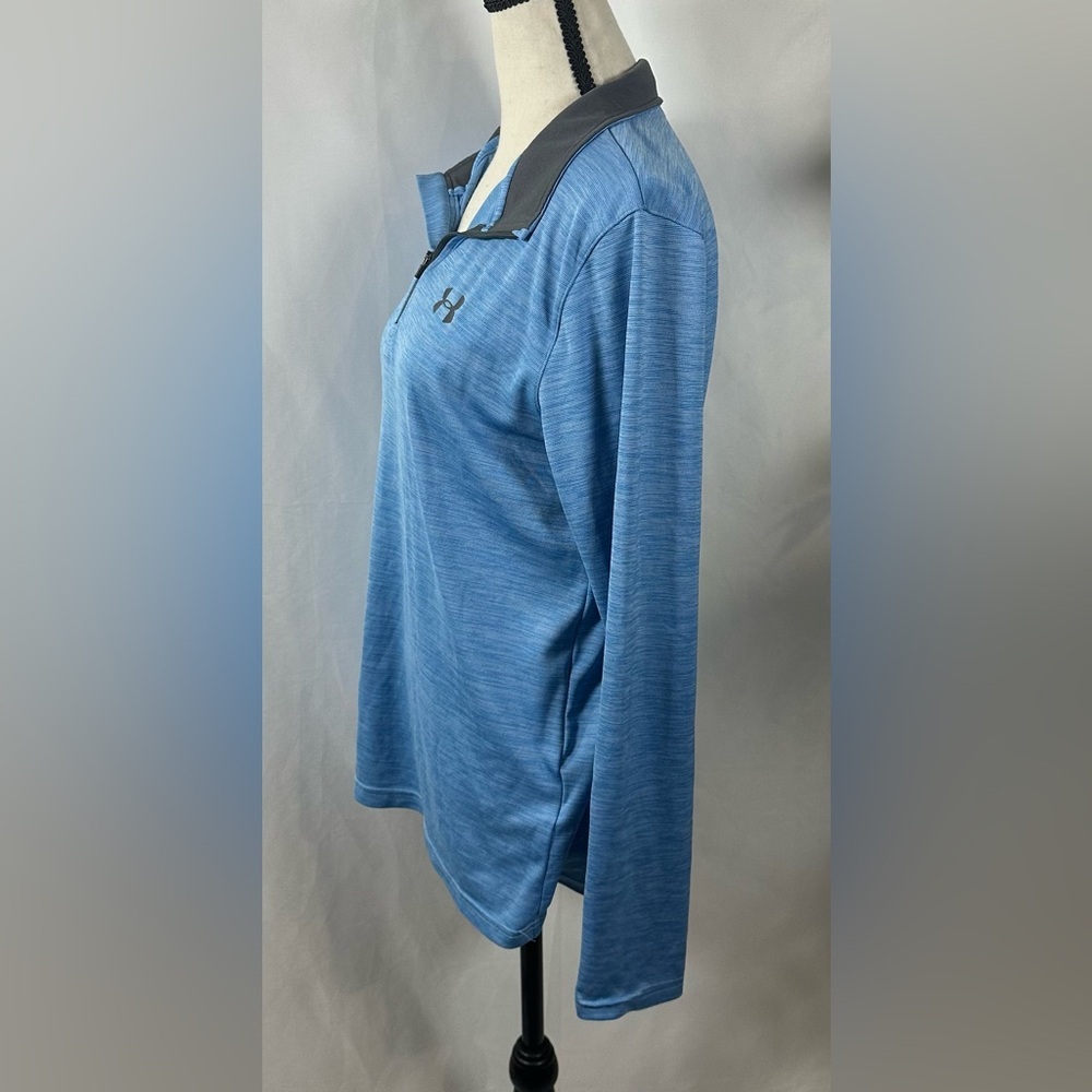 Under Armour Blue and Gray Sweater - Picture 3 of 10